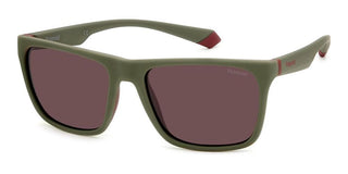 Polaroid PLD 2141/S unisex Green Squared Sunglasses