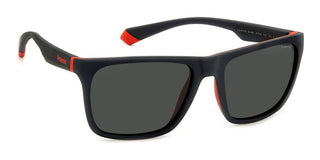 Polaroid Pld 2141/s Unisex Black Squared Sunglasses
