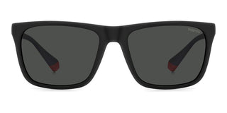 Polaroid Pld 2141/s Unisex Black Squared Sunglasses