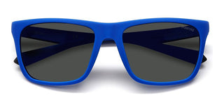 Polaroid PLD 2141/S unisex Blue Squared Sunglasses