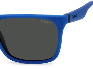 Polaroid PLD 2141/S unisex Blue Squared Sunglasses