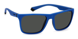 Polaroid PLD 2141/S unisex Blue Squared Sunglasses
