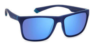Polaroid PLD 2141/S unisex Blue Squared Sunglasses