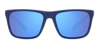 Polaroid PLD 2141/S unisex Blue Squared Sunglasses