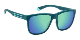 Polaroid Pld 2155/s Men Green Squared Sunglasses