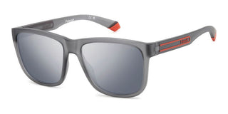Polaroid Pld 2155/s Men Grey Squared Sunglasses