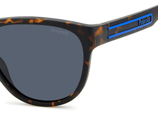 Polaroid Pld 2156/s Unisex Havana Squared Sunglasses