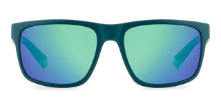 Polaroid Pld 2157/s Men Green Squared Sunglasses