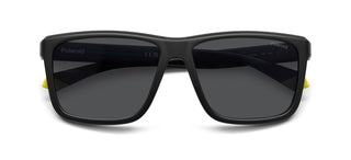Polaroid Pld 2164/s Men Black Rectangle Sunglasses