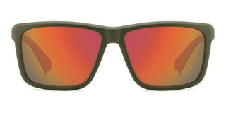 Polaroid Pld 2164/s Men Green Rectangle Sunglasses