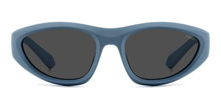 Polaroid Pld 2165/s Unisex Blue Geometric Sunglasses