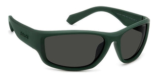 Polaroid Pld 2166/s Men Green Rectangle Sunglasses