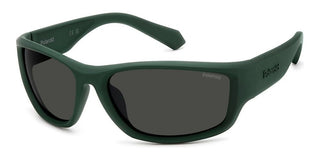 Polaroid Pld 2166/s Men Green Rectangle Sunglasses