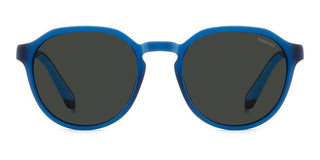 Polaroid Pld 2170/s/x Men Blue Geometric Sunglasses