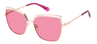 Polaroid PLD 4093/S women Rose gold Butterfly Sunglasses
