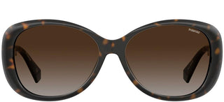 Polaroid PLD 4097/S women Havana Butterfly Sunglasses