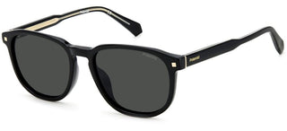 Polaroid PLD 4117/G/S/X men Black Squared Sunglasses
