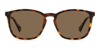 Polaroid PLD 4139/S men Havana Squared Sunglasses
