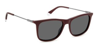 Polaroid PLD 4145/S/X men Brown Squared Sunglasses