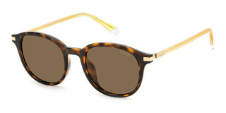 Polaroid PLD 4148/G/S/X unisex Havana Squared Sunglasses