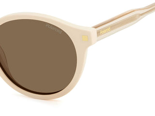 Polaroid PLD 4150/S/X men White Round Sunglasses