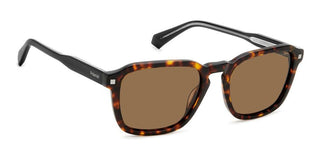 Polaroid PLD 4156/S/X unisex Havana Geometric Sunglasses