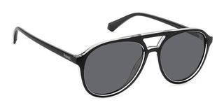 Polaroid Pld 4162/s Unisex Black Pilot Sunglasses