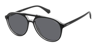 Polaroid Pld 4162/s Unisex Black Pilot Sunglasses