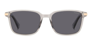 Polaroid Pld 4169/g/s/x Men Transparent Squared Sunglasses