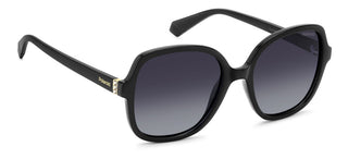 Polaroid Pld 4177/s/x Women Black Squared Sunglasses