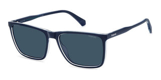 Polaroid Pld 4180/s Men Blue Rectangle Sunglasses