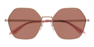 Polaroid Pld 4205/g/s/x Women Gold Geometric Sunglasses