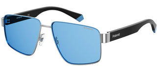 Polaroid PLD 6121/S unisex Silver Geometric Sunglasses
