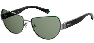 Polaroid PLD 6122/S unisex Ruthenium Cat Eye Sunglasses