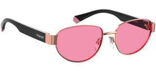 Polaroid PLD 6123/S unisex Rose gold Geometric Sunglasses