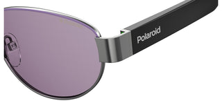 Polaroid PLD 6123/S unisex Ruthenium Geometric Sunglasses