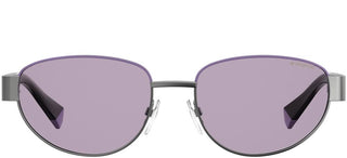 Polaroid PLD 6123/S unisex Ruthenium Geometric Sunglasses