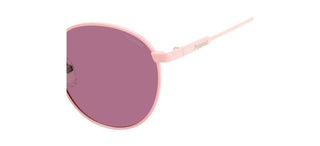 Polaroid PLD 6171/S unisex Rose gold Round Sunglasses