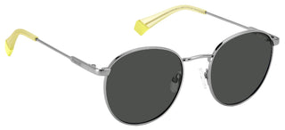 Polaroid PLD 6171/S unisex Grey Round Sunglasses