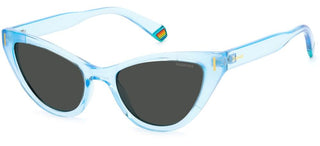 Polaroid PLD 6174/S women Blue Squared Sunglasses
