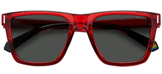 Polaroid PLD 6176/S men Red Geometric Sunglasses