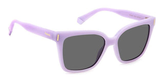Polaroid Pld 6192/s Women Violet Squared Sunglasses