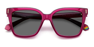 Polaroid PLD 6192/S women Violet Squared Sunglasses