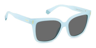 Polaroid PLD 6192/S women Blue Squared Sunglasses