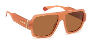 Polaroid PLD 6209/S/X unisex Orange Geometric Sunglasses