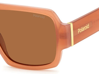 Polaroid PLD 6209/S/X unisex Orange Geometric Sunglasses