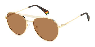 Polaroid PLD 6211/S/X unisex Gold Geometric Sunglasses