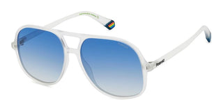 Polaroid PLD 6217/S unisex White Pilot Sunglasses