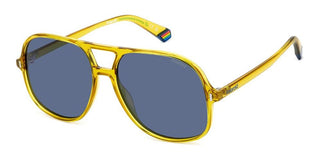 Polaroid PLD 6217/S unisex Yellow Pilot Sunglasses