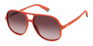 Polaroid PLD 6217/S unisex Orange Pilot Sunglasses